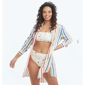 Summersalt Short Effortless Shirtdress Cover-Up